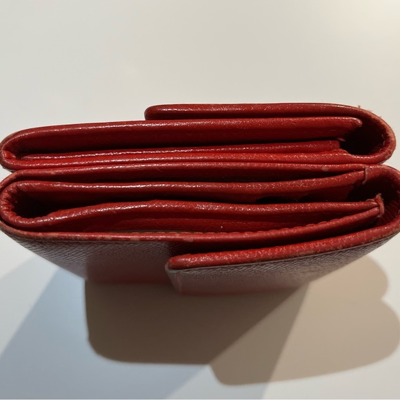 Chanel Red Wallet with date code - Picture 9 of 10